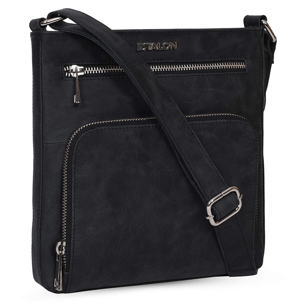 Etalon Black Crossbody Bag for Women